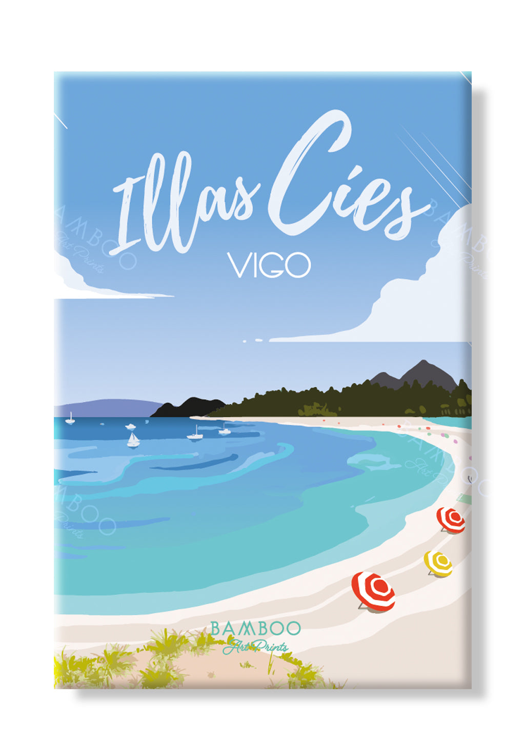 Imán Illas Cíes, Vigo