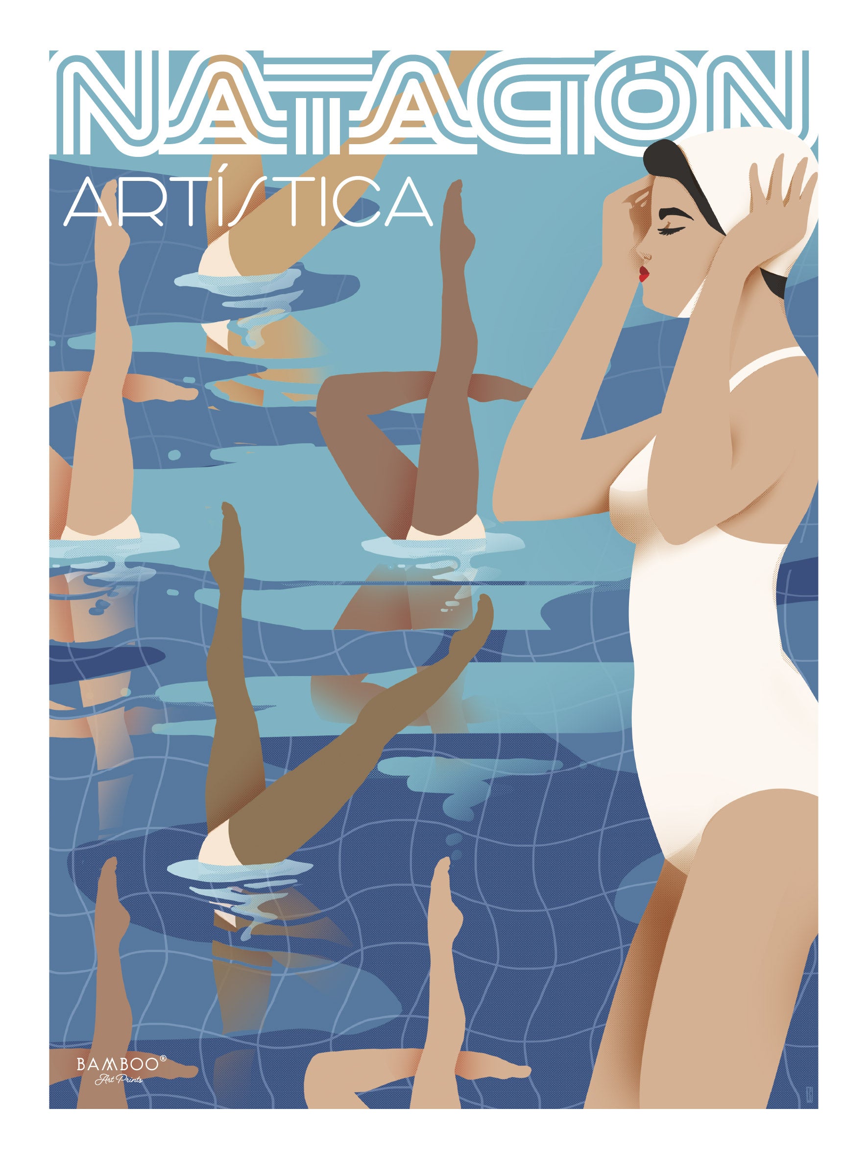 Lámina Natación Artística