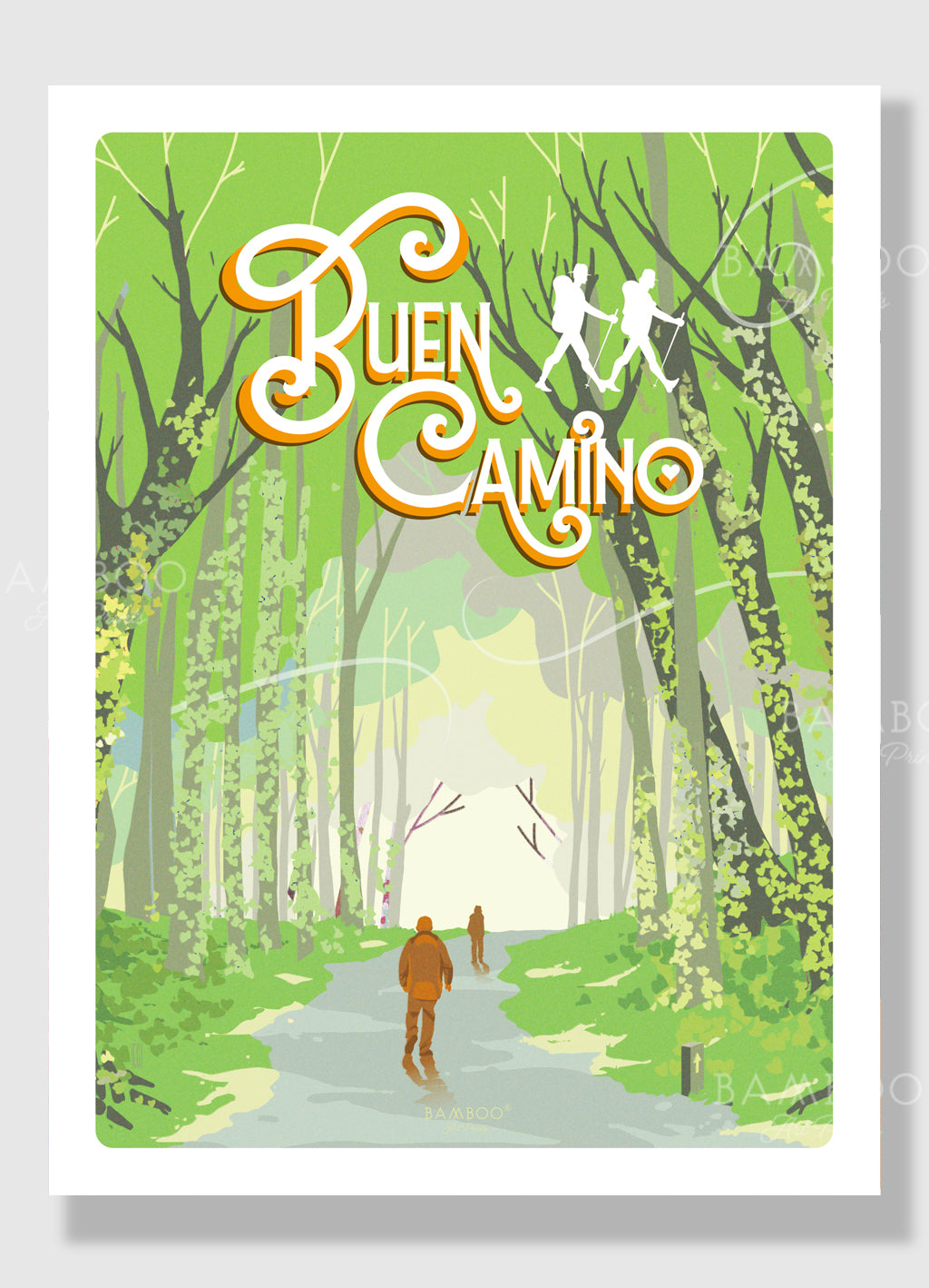Lámina Bosque · Camino de Santiago