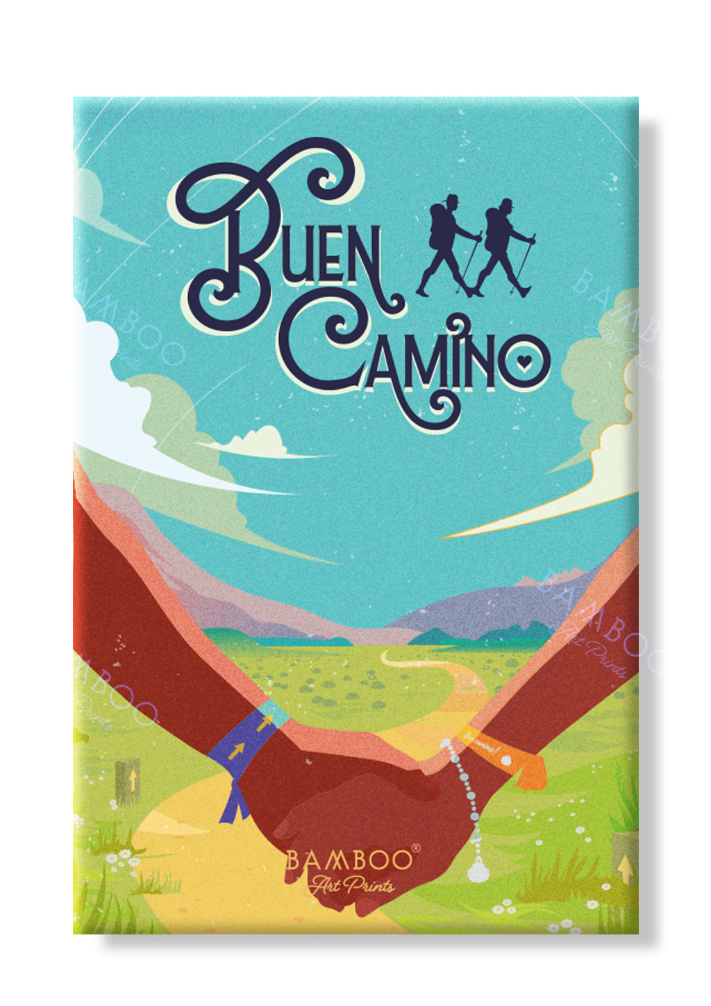 Imán Love · Camino de Santiago