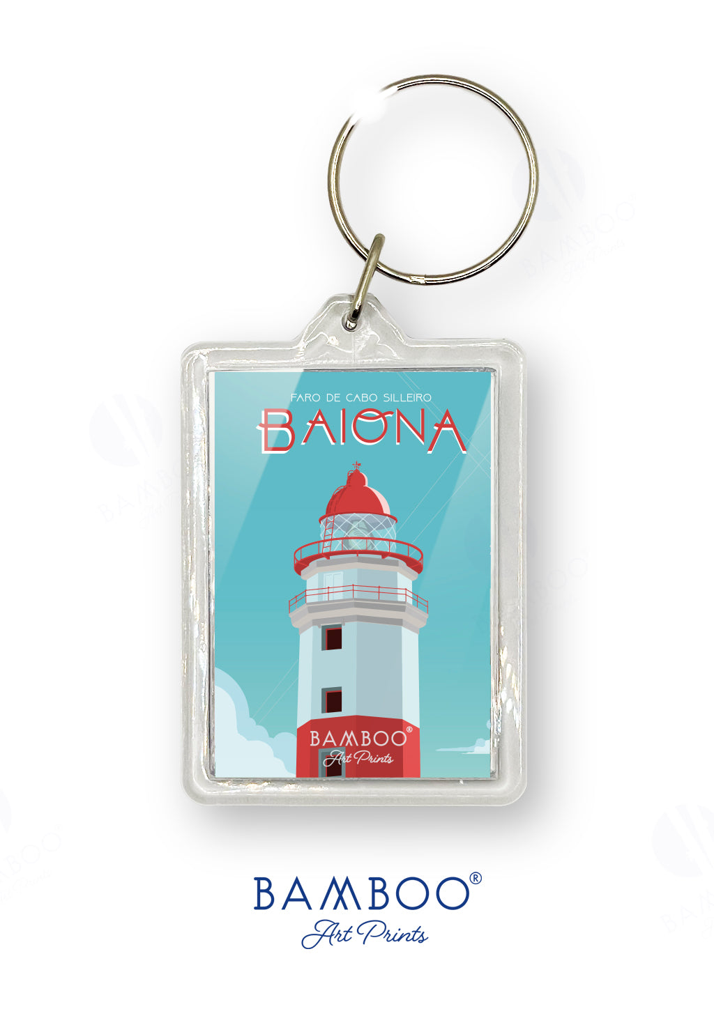 Llavero Faro Cabo Silleiro, Baiona