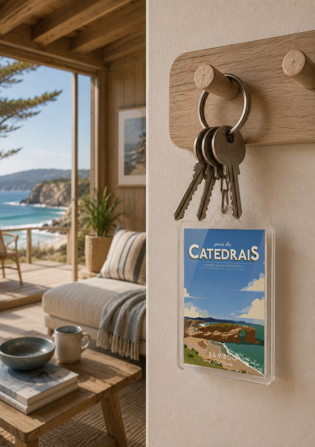 Llavero Praia as Catedrais