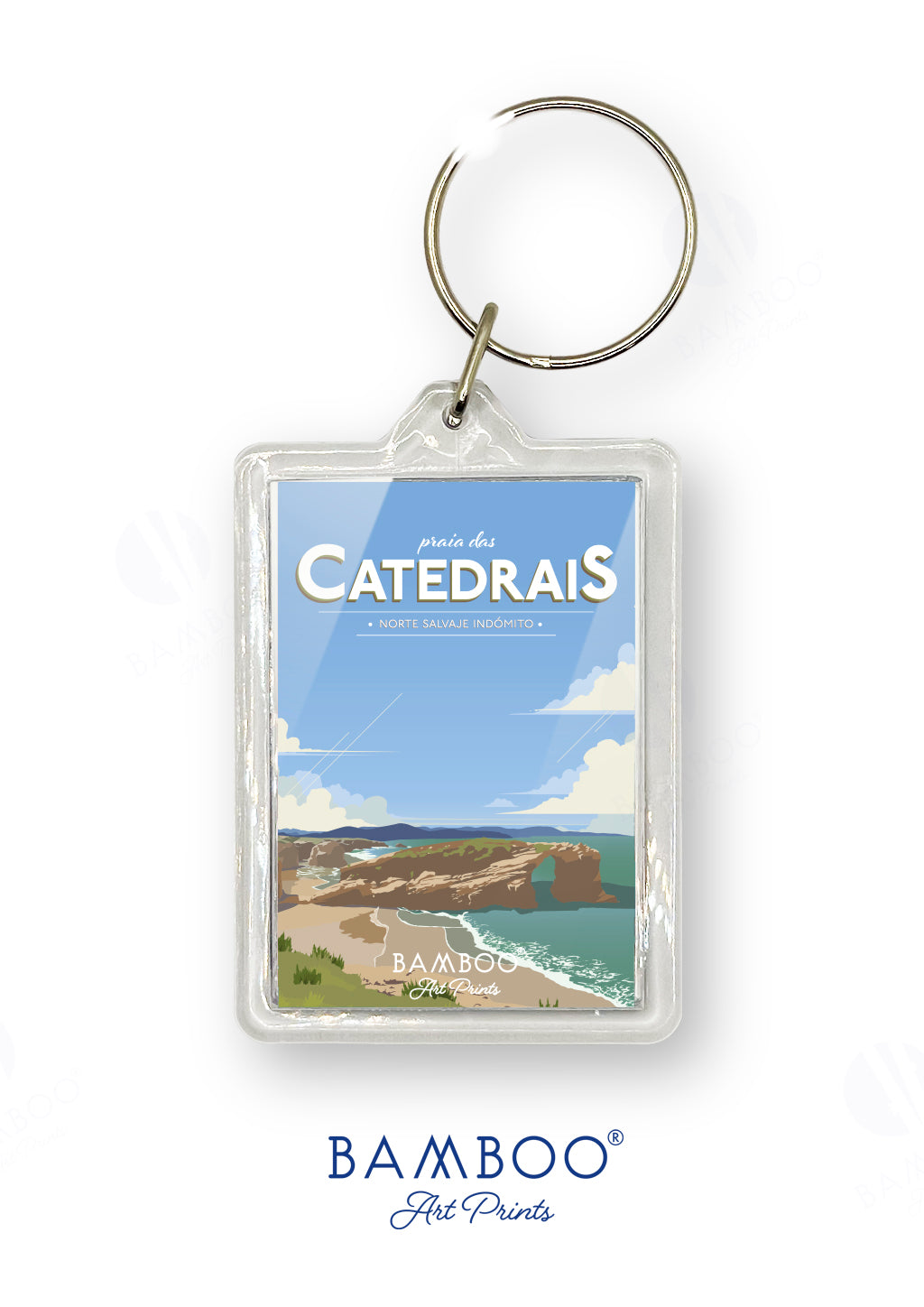 Llavero Praia as Catedrais
