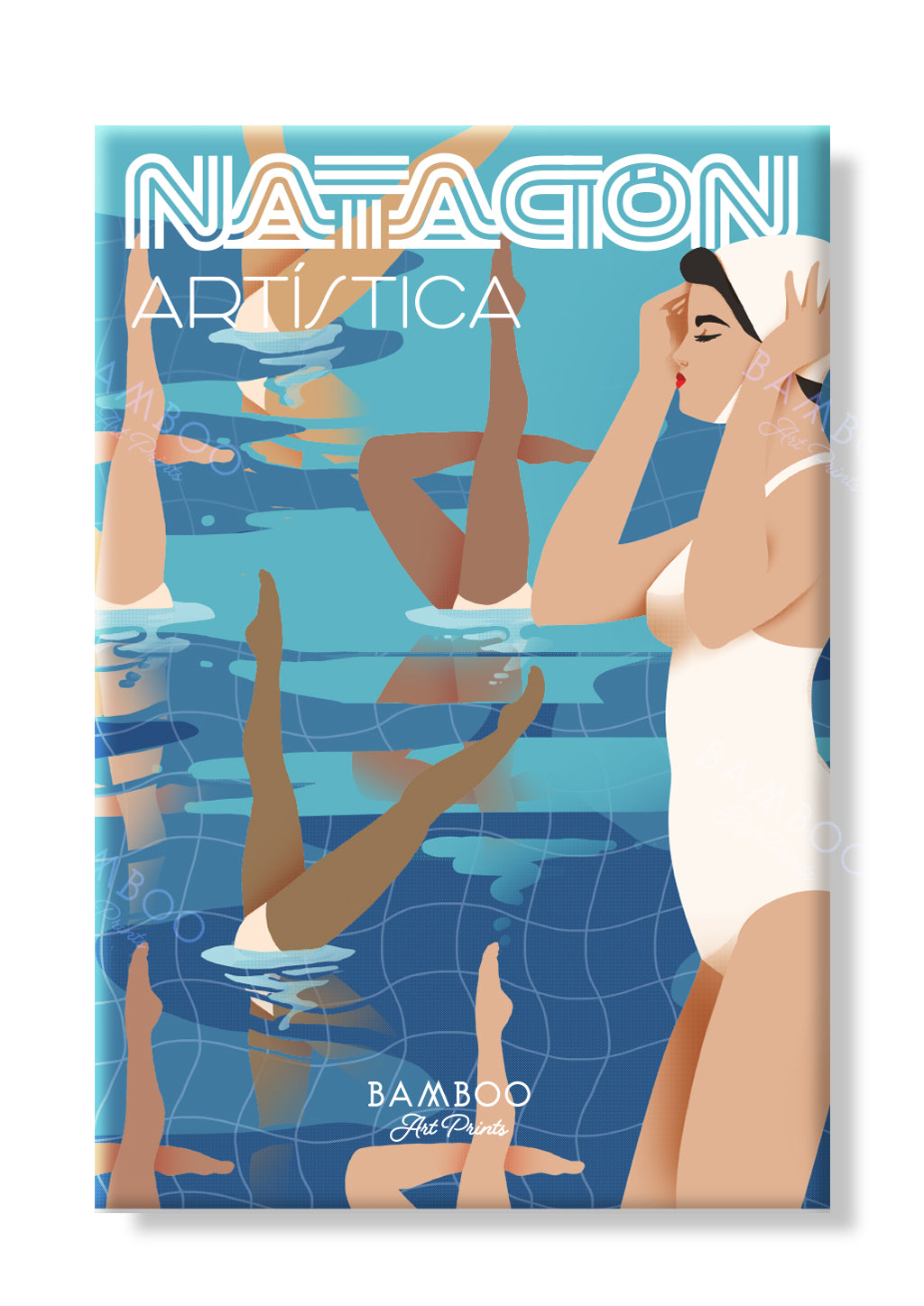 Imán Natación Artística