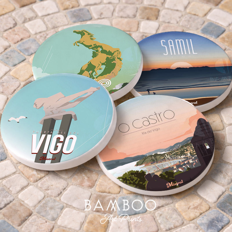 Pack Posavasos Vigo