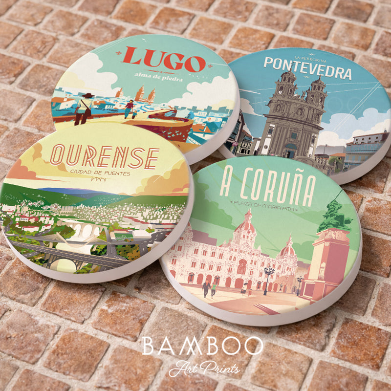 Pack Posavasos Galicia 2