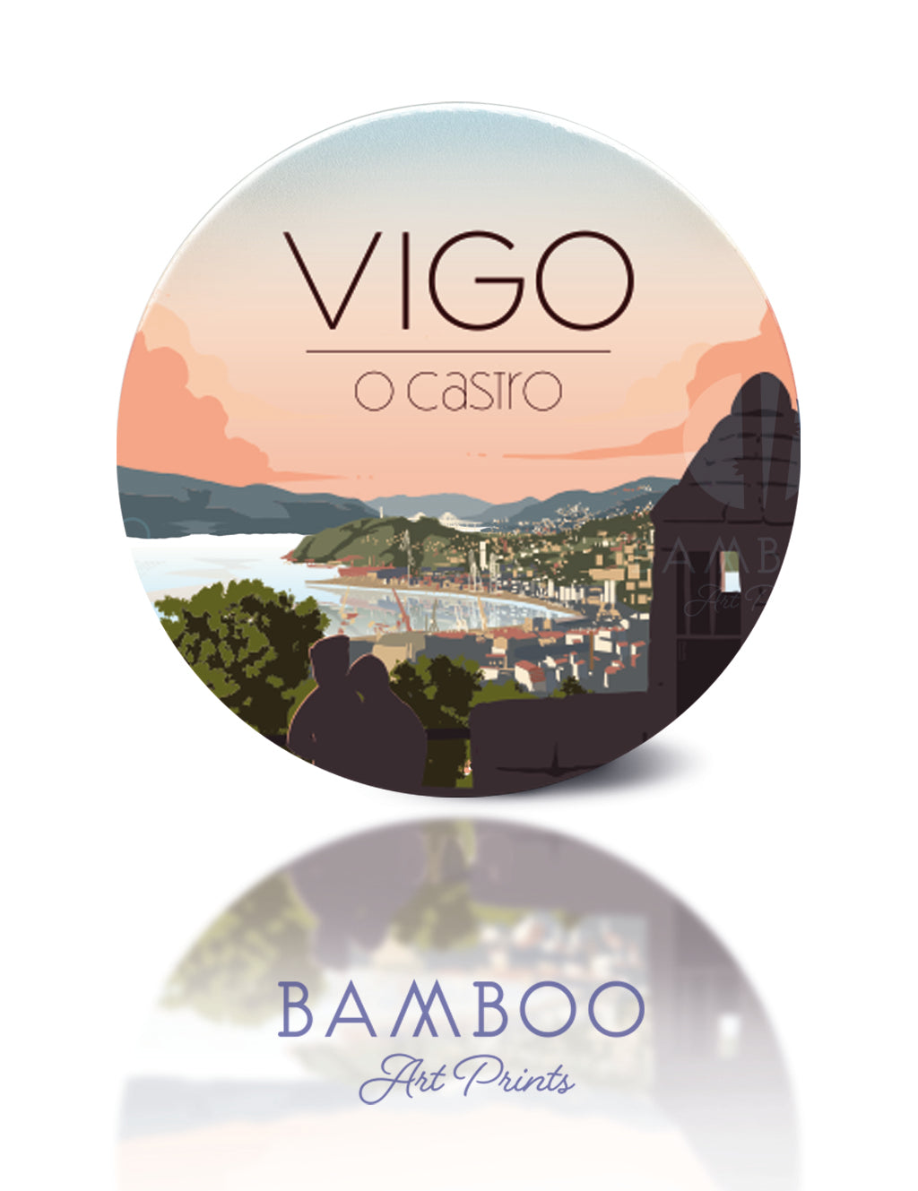 Posavasos O Castro, Vigo